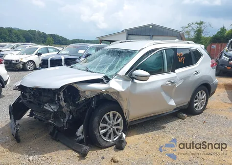 2018 Nissan Rogue Sv from USA, damaged, VIN KNMAT2MV9JP559455